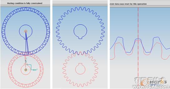 UG NX5的漸開線標(biāo)準(zhǔn)齒廓嚙合仿真autocad應(yīng)用技術(shù)圖片圖片3