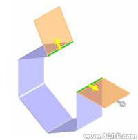 SolidWorks鈑金設計(一)——基體法蘭、邊線法蘭與斜接法蘭solidworks simulation分析案例圖片26