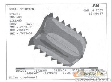 ANSYS的絲錐淬火冷卻過程計算機模擬+有限元項目服務(wù)資料圖圖片14