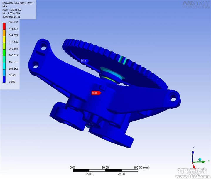 ANSYS WORKBENCH 結(jié)構(gòu)分析實例