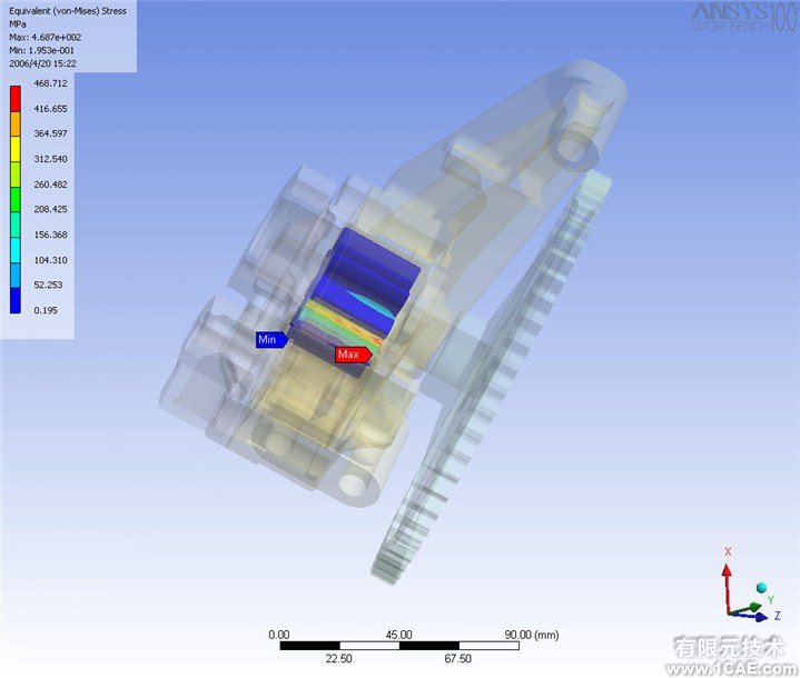 ANSYS WORKBENCH 結(jié)構(gòu)分析實例