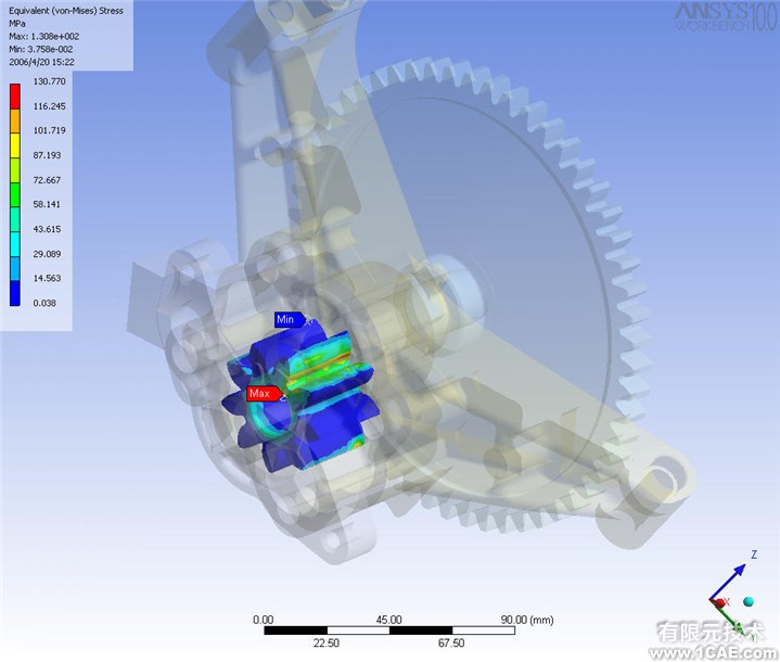 ANSYS WORKBENCH 結(jié)構(gòu)分析實例