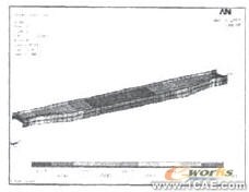 ANSYS在平面鋼閘門三維有限元分析中的應(yīng)ansys分析圖片4