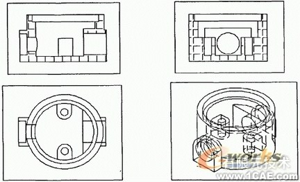 CAD基于實體的正交視圖創(chuàng)建autocad技術(shù)圖片4