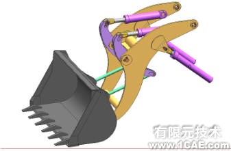 裝載機工作機構(gòu)運動分析 有限元分析培訓(xùn)課程圖片10