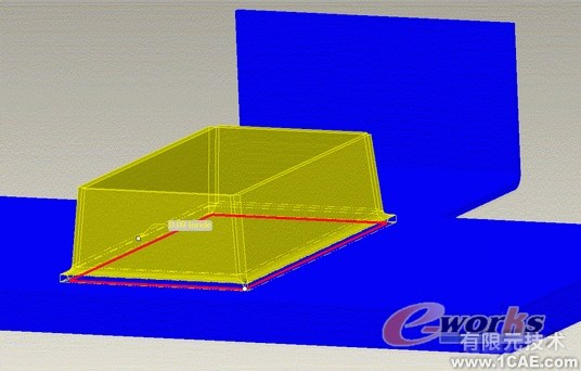 proe中鈑金法蘭壁的設(shè)計proe模型圖圖片9