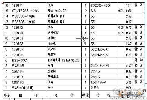 CAD在閥門設(shè)計中的應(yīng)用autocad培訓教程圖片6