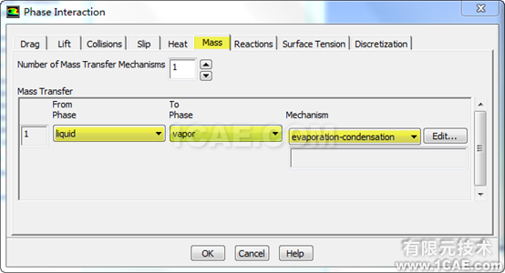 Fluent中的蒸發(fā)、冷凝模型實例—官方教程fluent分析圖片9