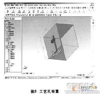 SolidWorks軟件的液壓集成塊設(shè)計solidworks仿真分析圖片圖片5