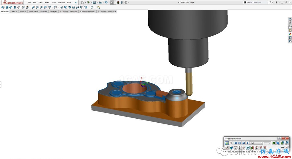 solidworksCAM:順應趨勢 構(gòu)筑智能制造生態(tài)solidworks simulation分析圖片3