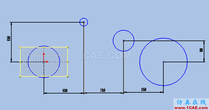 solidworks如何使用布局草圖創(chuàng)建皮帶仿真？solidworks simulation分析圖片4