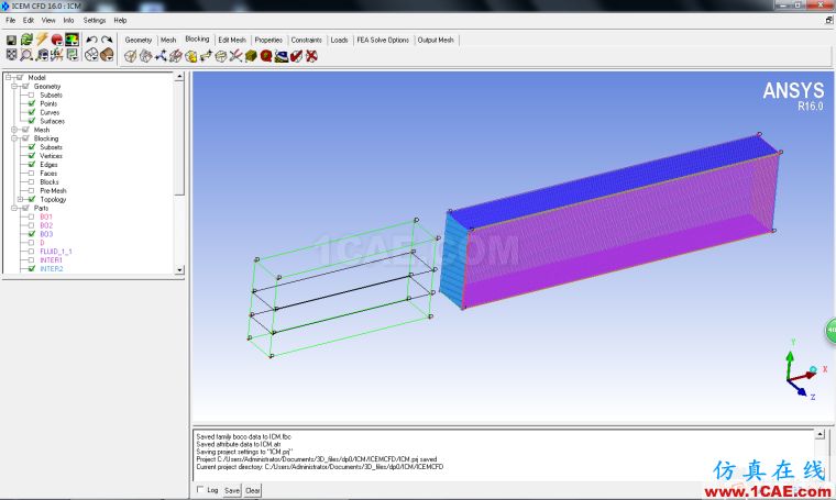 ICEM混合網(wǎng)格劃分icem仿真分析圖片2