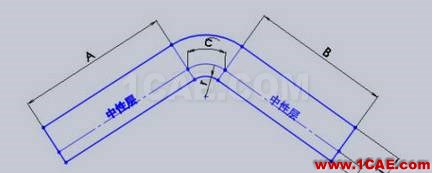 如何用折彎系數,K因子做鈑金展開,超準!solidworks simulation技術圖片5