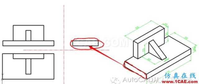 AutoCAD 繪制三視圖的基本步驟AutoCAD應用技術(shù)圖片17