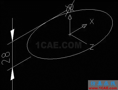 AutoCAD繪制金元寶AutoCAD仿真分析圖片8