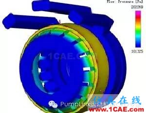 高速軸承潤滑密封CFD分析技術(shù)簡報(bào)Pumplinx旋轉(zhuǎn)機(jī)構(gòu)有限元分析圖片6