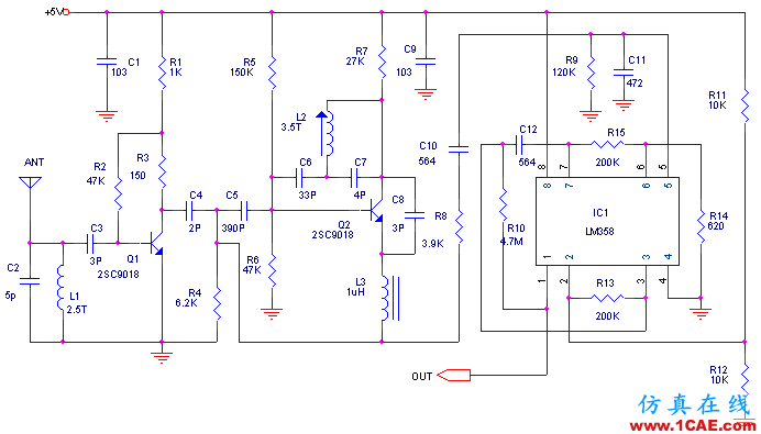 無線遙控發(fā)射接收設(shè)計 --- 315M遙控電路 - 香率 - 我的博客