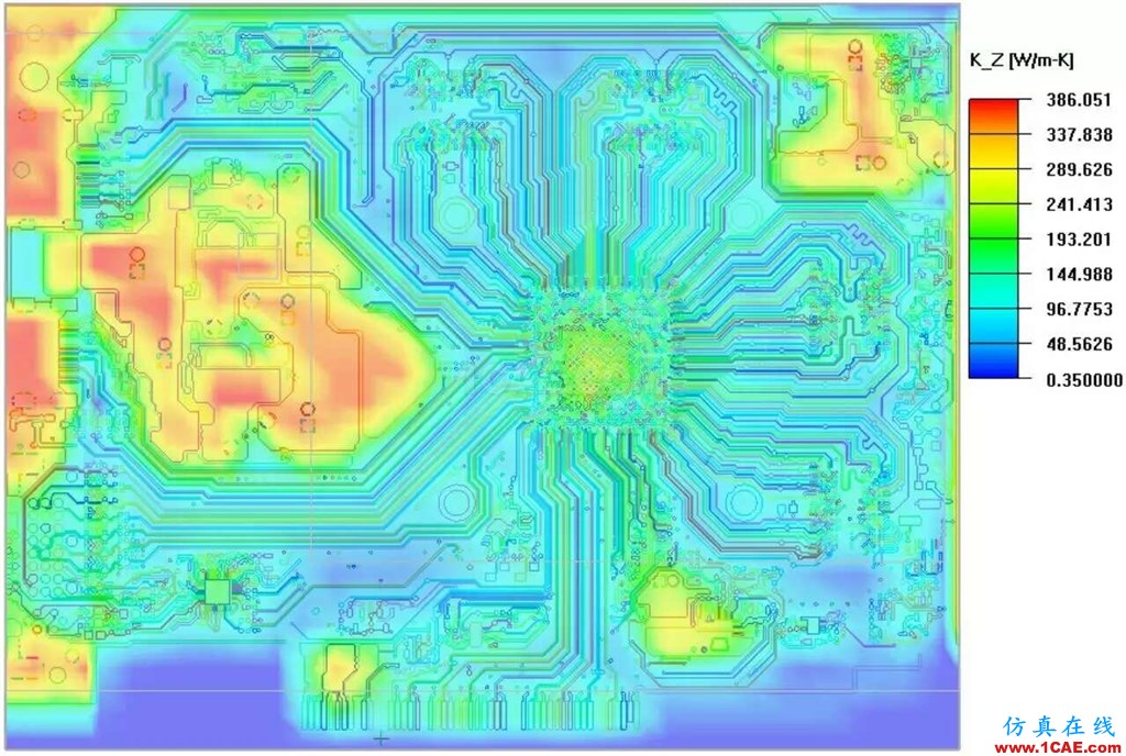 CFD熱分析案例、PCB綜合分析案例+有限元仿真分析相關圖片4