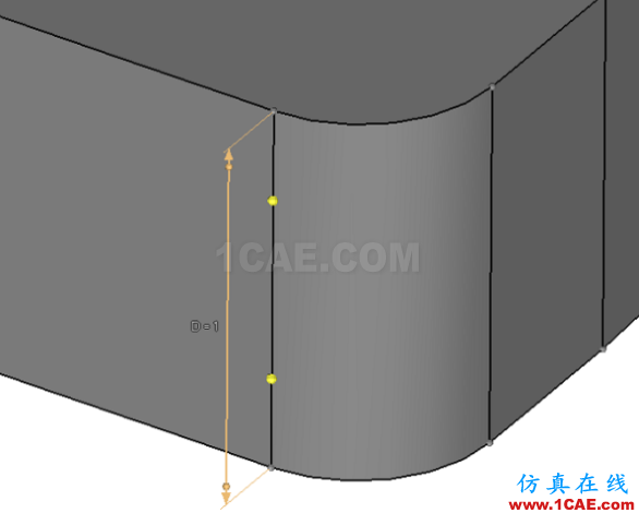 三維幾何尺寸修改（Hypermesh基礎(chǔ)入門<13>）hypermesh應(yīng)用技術(shù)圖片7