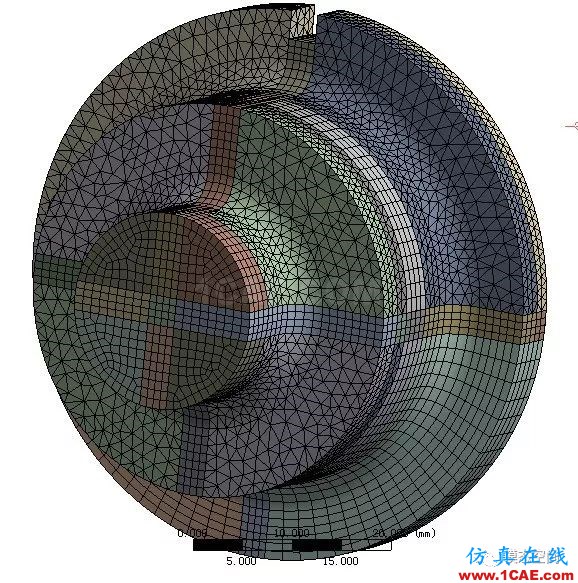 實例操作|新能源汽車用永磁電機轉(zhuǎn)子的全磚形單元劃分方法Maxwell技術(shù)圖片43