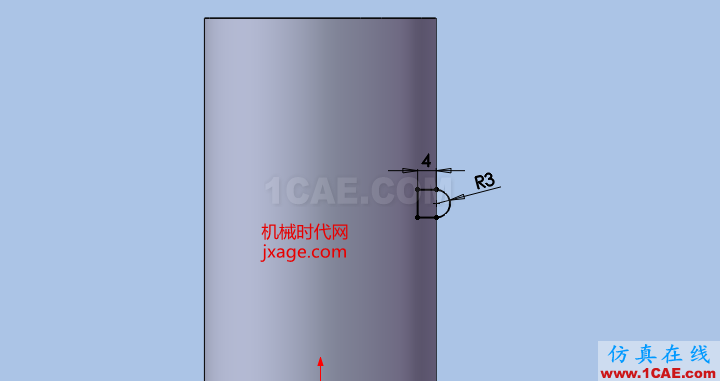 solidworks如何使用投影曲線？solidworks simulation技術(shù)圖片16