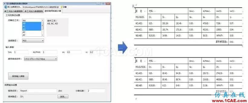 方案 | 基于ANSYS的壓力容器應(yīng)力及疲勞評(píng)估系統(tǒng)ansys workbanch圖片5