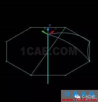 AutoCAD教程：雨傘AutoCAD技術圖片10