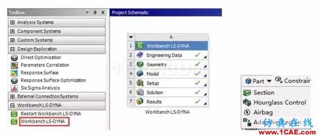 新一代顯式動力學分析環(huán)境Workbench LS-DYNA簡介ansys結構分析圖片2