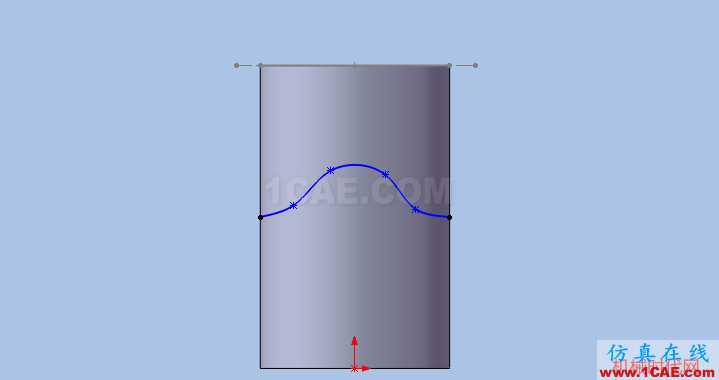 solidworks如何使用投影曲線？solidworks仿真分析圖片11