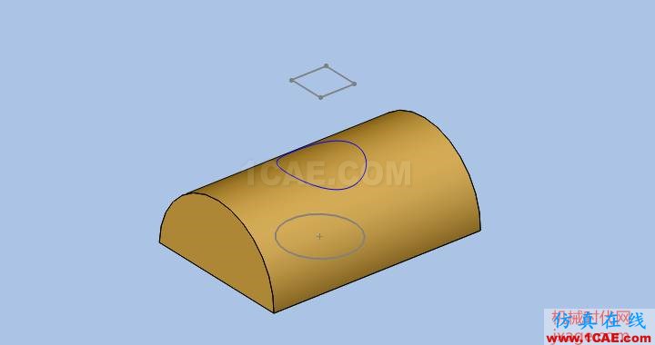 solidworks如何使用投影曲線？solidworks simulation應(yīng)用技術(shù)圖片3