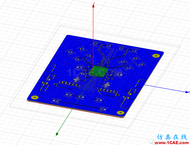 集成兩路射頻SiP發(fā)射器的設(shè)計(jì)和研究HFSS培訓(xùn)的效果圖片7