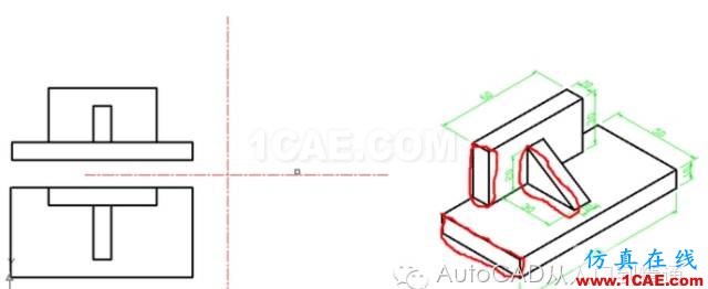 AutoCAD 繪制三視圖的基本步驟AutoCAD應用技術(shù)圖片15