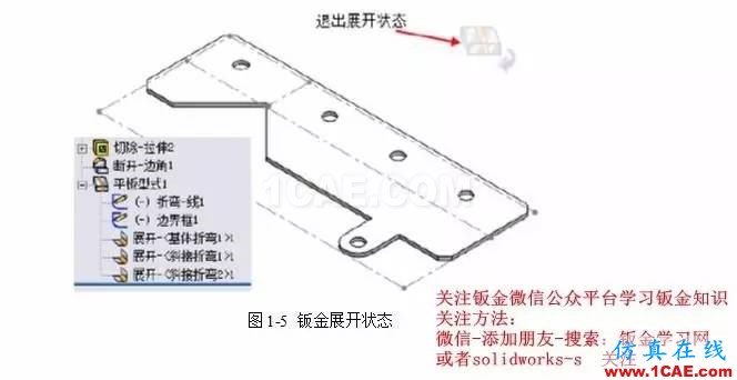 solidWorks?鈑金零件設計教程之一，必須的收藏！solidworks simulation學習資料圖片6