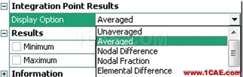 ANSYS Workbench對積分點(diǎn)應(yīng)力的幾種處理方法？你應(yīng)該知道的高級功能ansys workbanch圖片2