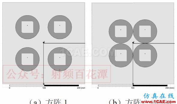 衛(wèi)星導(dǎo)航自適應(yīng)陣列抗干擾性能分析HFSS仿真分析圖片2