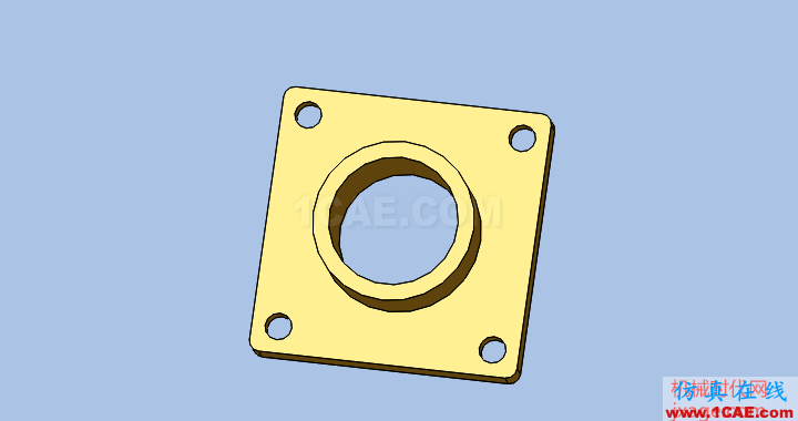 solidworks如何使用孔特征？solidworks simulation培訓(xùn)教程圖片6