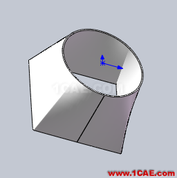 『實(shí)用技巧』用SolidWorks制作天方地圓的展開(kāi)教程，簡(jiǎn)單一看就會(huì)！solidworks simulation分析案例圖片9