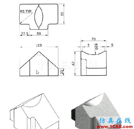 UG/NX同步建模教程(12)之拉伸與布爾運算ug培訓(xùn)課程圖片2