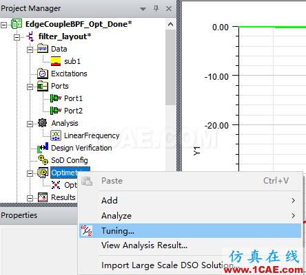 HFSS案例實時調(diào)諧（Tuning）仿真Circuit+HFSSHFSS結(jié)果圖片13