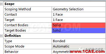 如何在ANSYS WORKBENCH中查看裝配體內(nèi)零件之間的合作用力？ansys結(jié)果圖片5