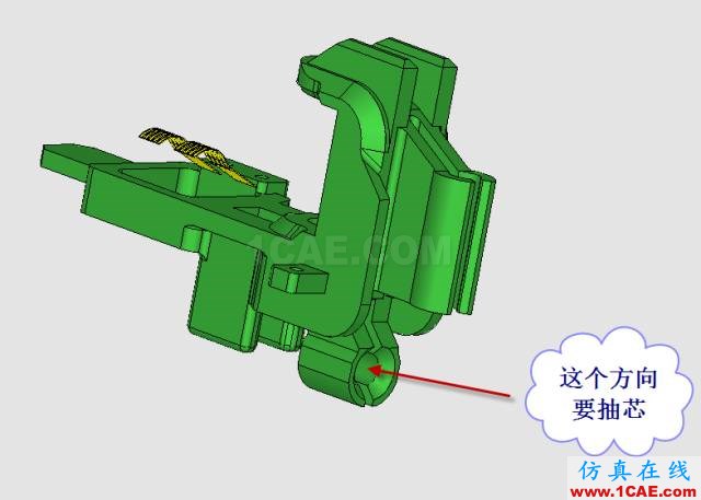 這套汽車傳感器支架精密模具如何設(shè)計？ug設(shè)計案例圖片4
