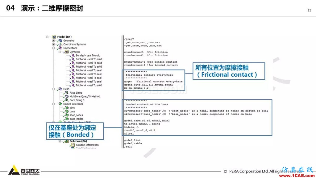 ansys General Contact在接觸定義中的運(yùn)用（44頁(yè)P(yáng)PT+視頻）ansys結(jié)構(gòu)分析圖片31