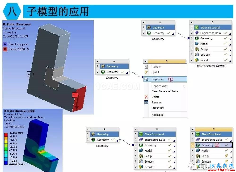 【有限元培訓(xùn)四】ANSYS-Workbench結(jié)構(gòu)靜力分析&模態(tài)分析ansys培訓(xùn)課程圖片63