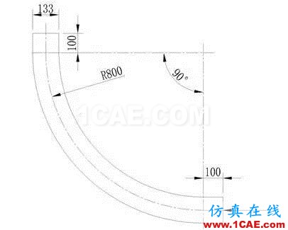 基于FLUENT的氣動(dòng)傳輸中彎管的流場(chǎng)分析fluent培訓(xùn)的效果圖片3