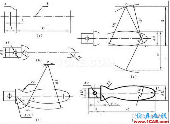 機械制圖基礎(chǔ)知識，大學四年的精華全在這里了！機械設(shè)計圖例圖片46