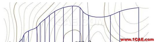 【AutoCAD教程】CAD如何手動(dòng)繪制地形圖剖面AutoCAD分析圖片4
