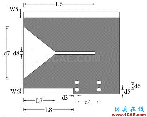 多層LCP技術的毫米波段超寬帶槽天線設計【轉發(fā)】HFSS分析圖片7