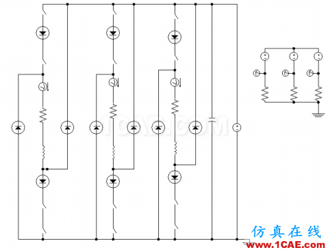 利用Maxwell仿真SM電機的外電路圖【轉(zhuǎn)】Maxwell分析圖片1