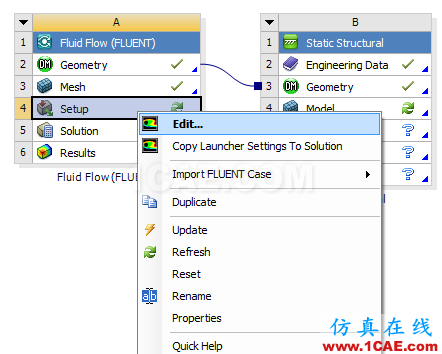 在 ANSYS Workbench中如何進行單向流固耦合計算fluent圖片13