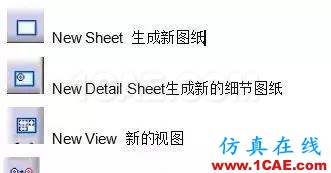 CATIA教程丨工程圖（1）認識圖標Catia仿真分析圖片3